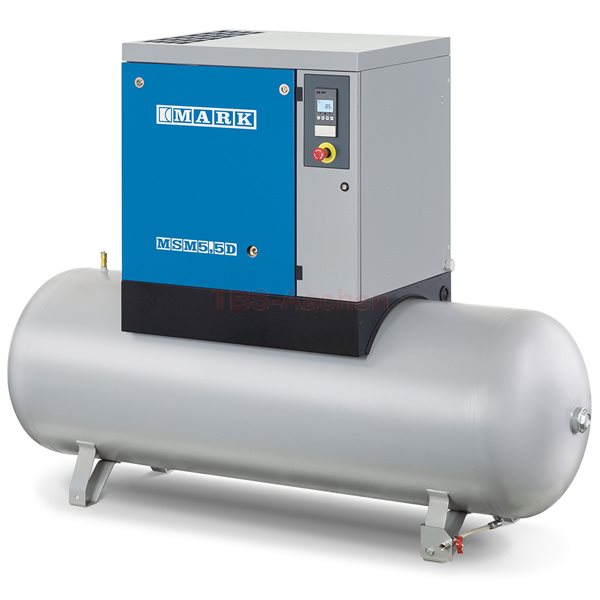 Mark MSM 15 kW Schraubenkompressor 500 l Behälter 