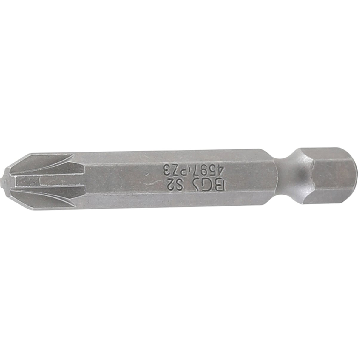 BGS 4597 Bit, Länge 50 mm, Antrieb Außensechskant 6,3 mm (1/4"), Abtrieb Kreuzschlitz PZ3