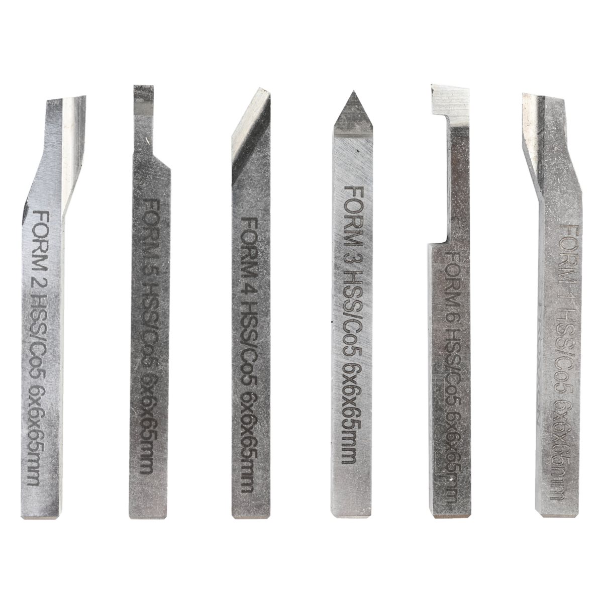 Proxxon 24524 Cutting tool set, 6x6x60 mm, 6-piece 