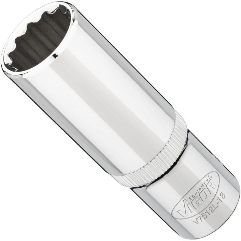 Vigor V7512L-18 1/2" Steckschlüsseleinsatz Sw 18