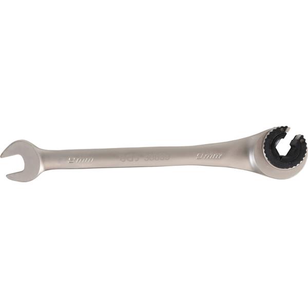 BGS 30839 Ratschen-Ring-Maulschlüssel, offen, SW 9 mm