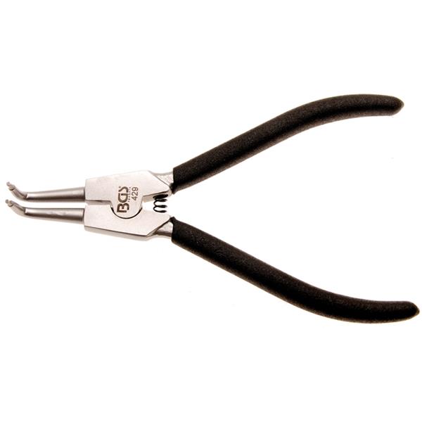BGS 429 Sprengringzange, gebogen, für Außensprengr inge, 180 mm