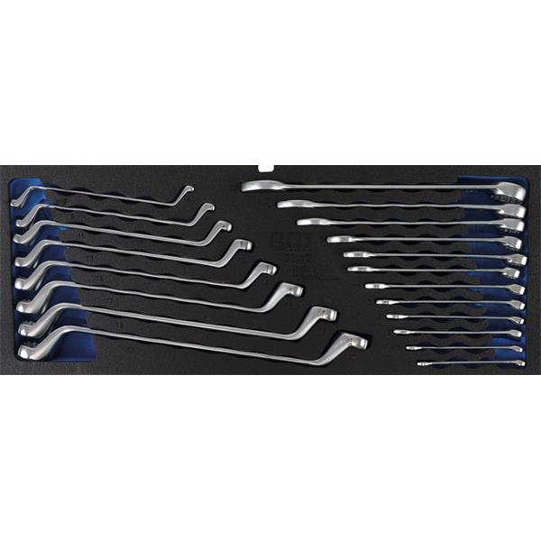BGS 3342 Foam Tray for BGS 3312: Double Ring, Comb ination Spanner Set, 20 pcs.