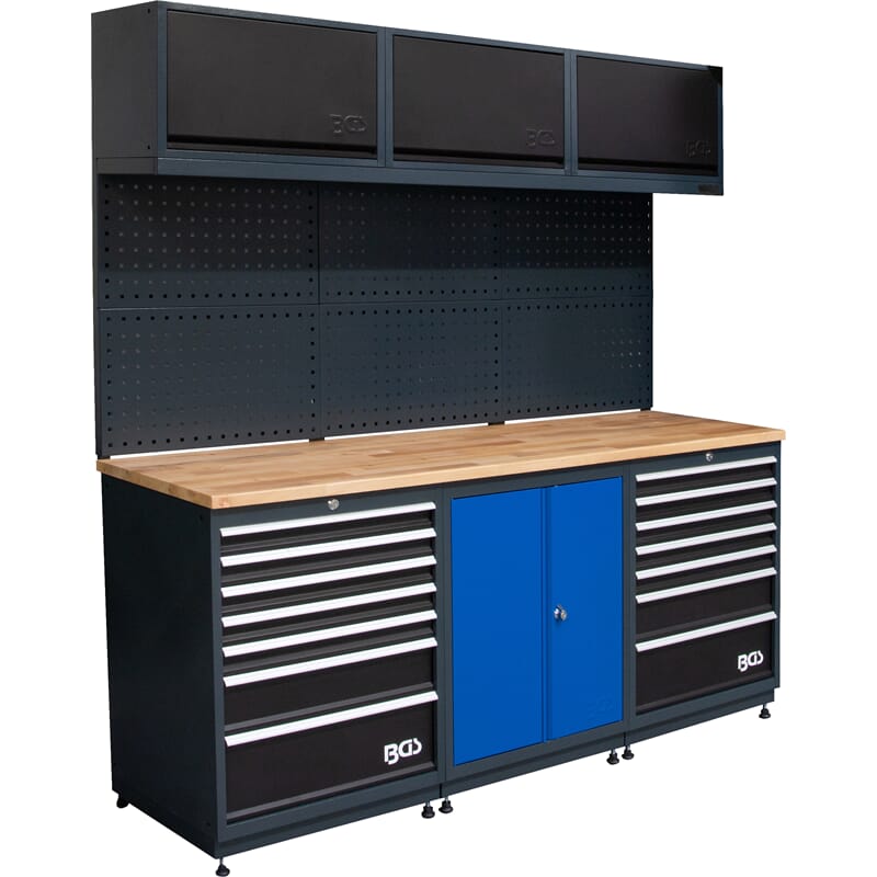 BGS 80100 Schrankwand-System Starter-Paket 3 Modul Holz