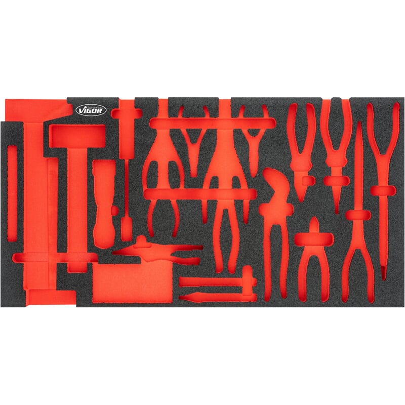 Vigor V5638N-L Weichschaumeinlage Xl,Leer