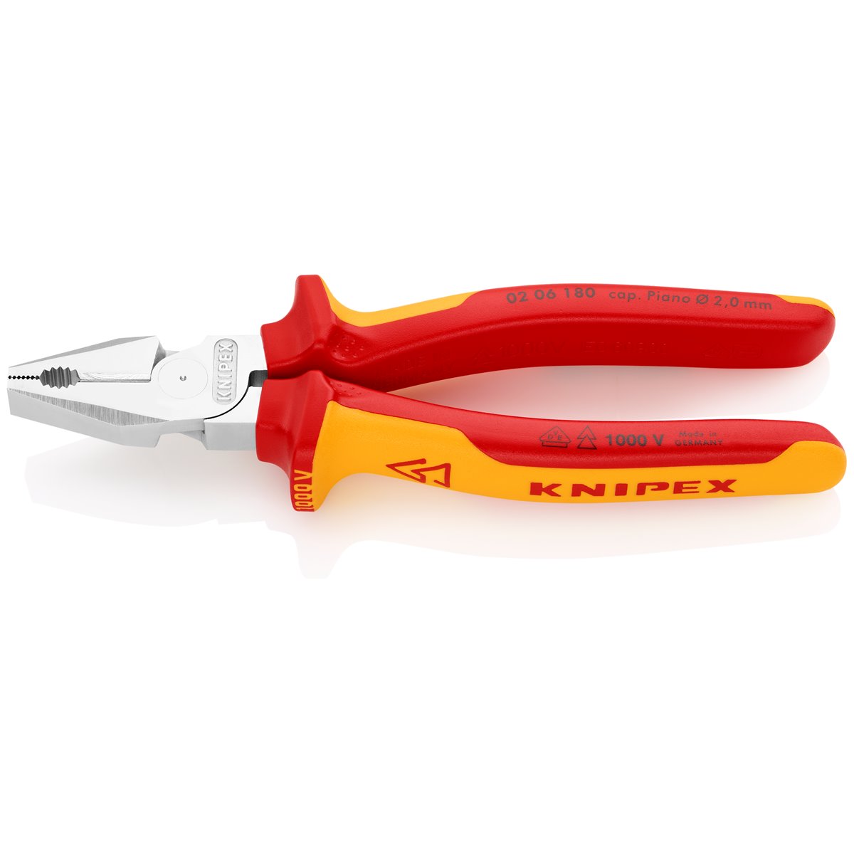 Knipex 02 06 180 COMBINATION PLIERS 