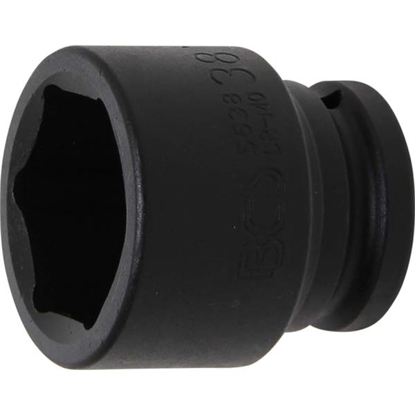 BGS 5638 Kraft-Steckschlüssel-Einsatz Sechskant, A ntrieb Innenvierkant 20 mm (3/4"), SW 38 mm