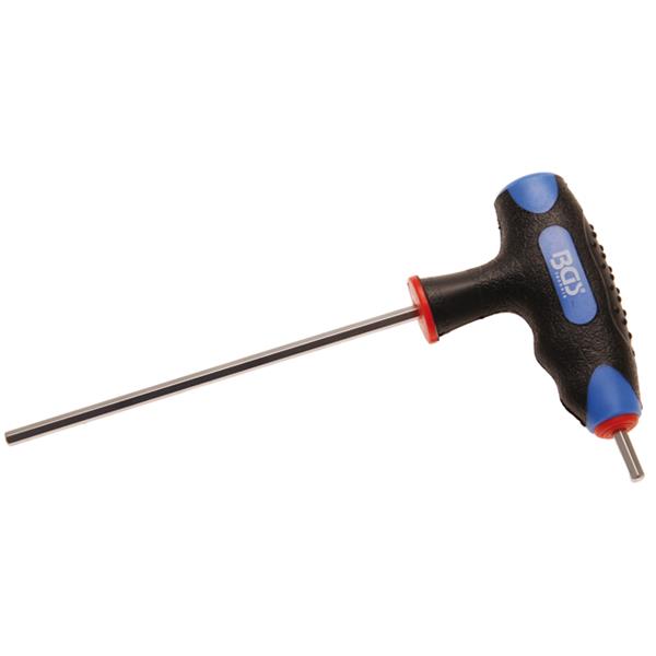 BGS 4010-4 Schraubendreher mit T-Griff und seitlic her Klinge, Innensechskant 4 mm