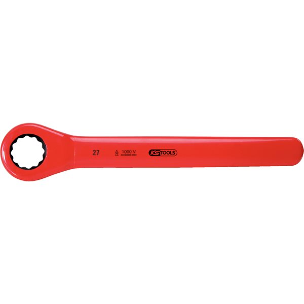 KS-Tools 117.4221 Isolierter Ratschenringschlüssel 