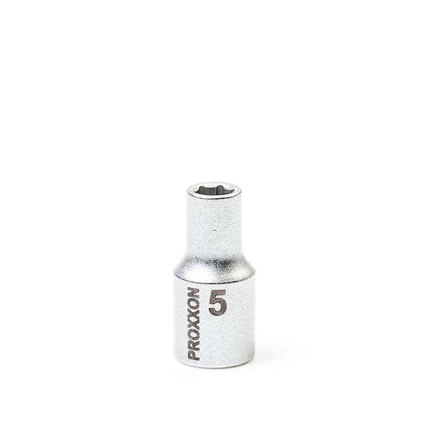 Proxxon 23712 1/4" sockets, 5 mm 