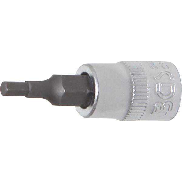 BGS 2497 Bit-Einsatz, Antrieb Innenvierkant 6,3 mm (1/4"), Innensechskant 3 mm