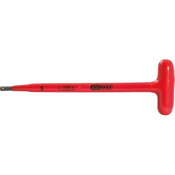 KS-Tools 117.1742 Isolierter T-Griff-Stiftschlüsse l, 6x250mm