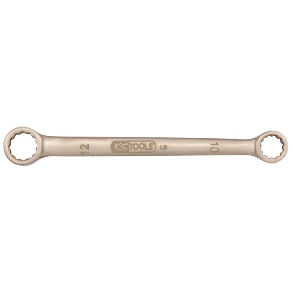 KS-Tools 963.7481 BRONZEplus Doppel-Ringschlüssel gerade 9x11 mm