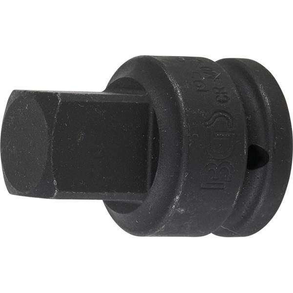 BGS 195 Kraft-Steckschlüssel-Adapter, Innenvierkan t 20 mm (3/4") - Außenvierkant 25 mm (1")