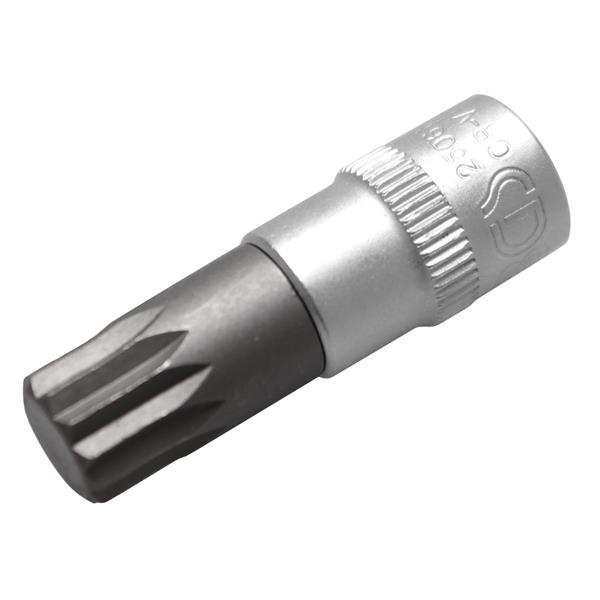 BGS 2506 Bit-Einsatz, Antrieb Innenvierkant 6,3 mm (1/4"), Innenvielzahn (für XZN) M10