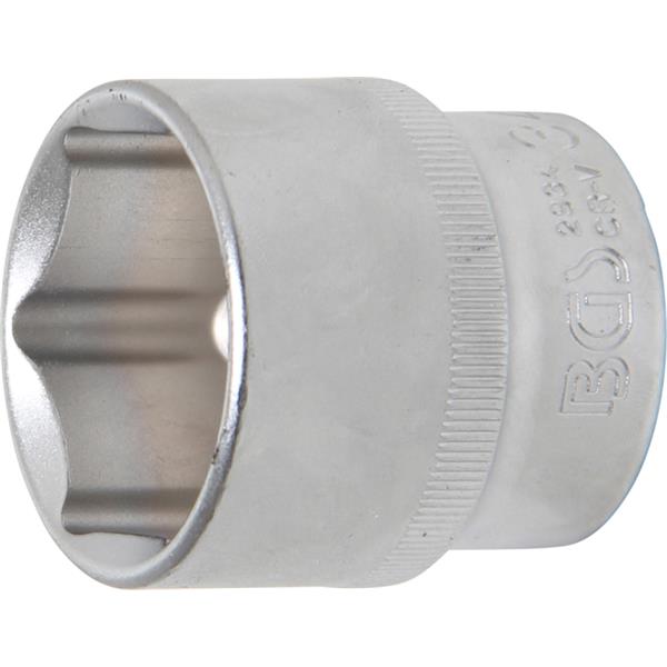 BGS 2934 Steckschlüssel-Einsatz Sechskant, Antrieb Innenvierkant 12,5 mm (1/2"), SW 34 mm