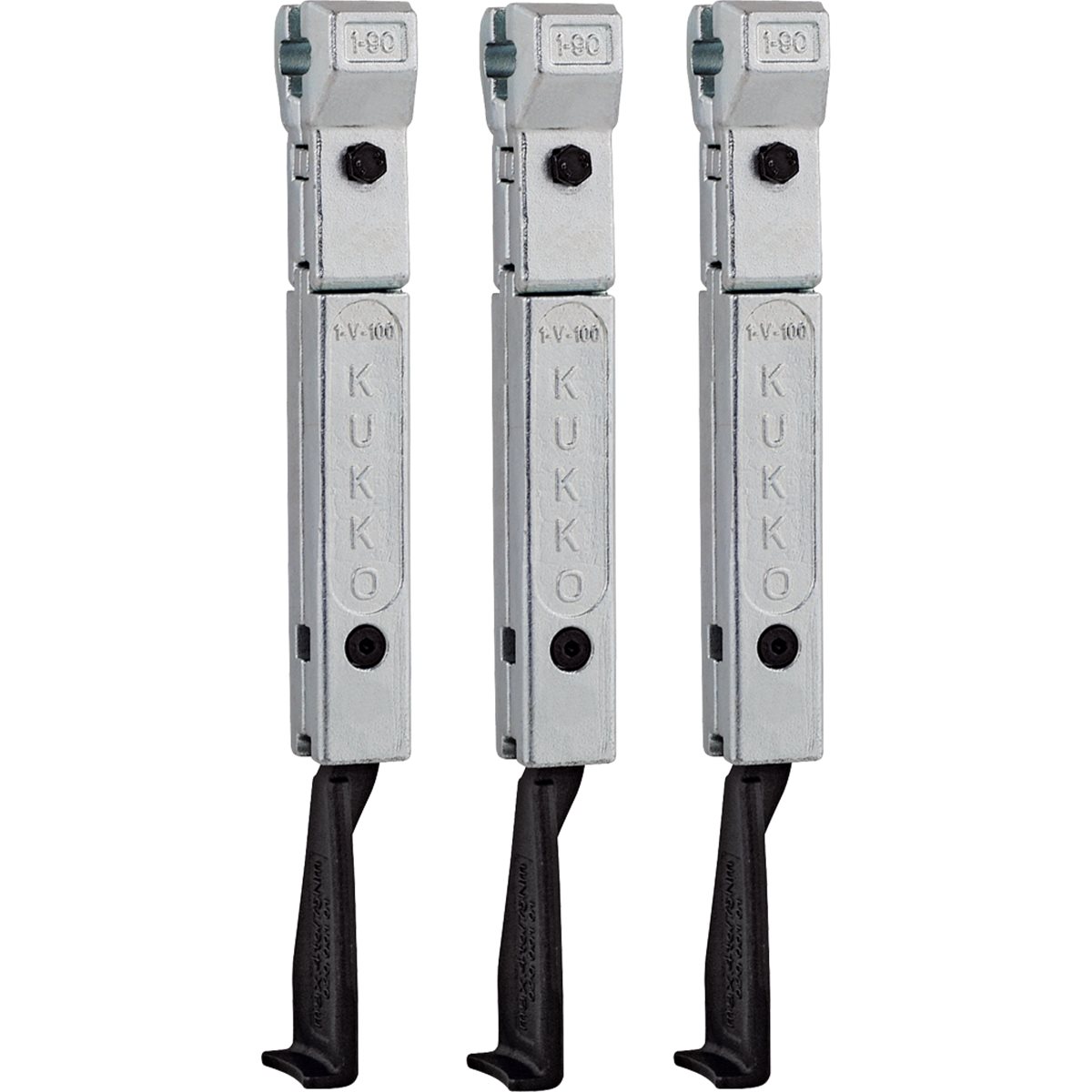 Kukko 1-401-S Set (3)Ext´D Pull. Arms 400 Mm W. Cl aws F. Confined Spaces