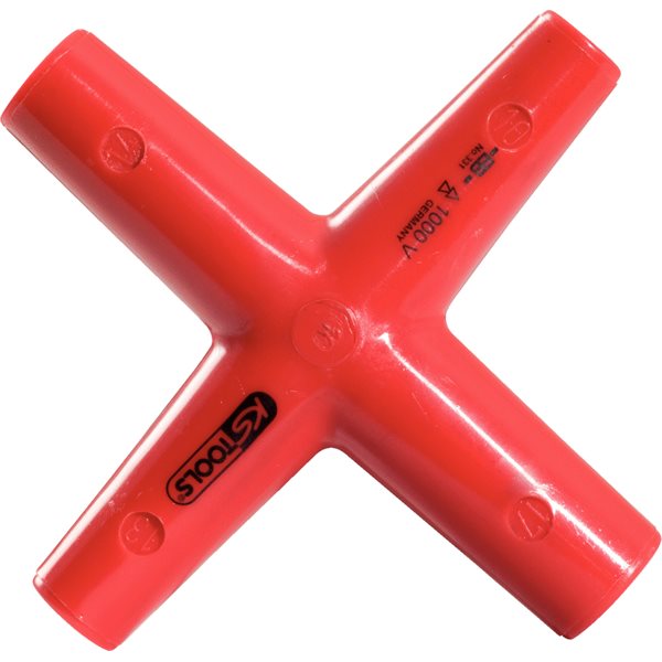 KS-Tools 117.1708 Isolierter Kreuzschlüssel,13x17x 