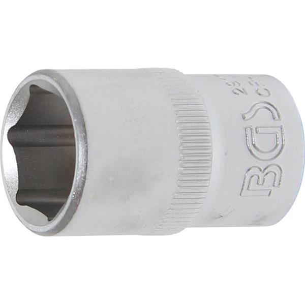 BGS 2917 Steckschlüssel-Einsatz Sechskant, Antrieb Innenvierkant 12,5 mm (1/2"), SW 17 mm