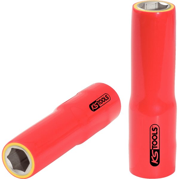 KS-Tools 117.1348 1/2" Isolierte Stecknuss,lang, 