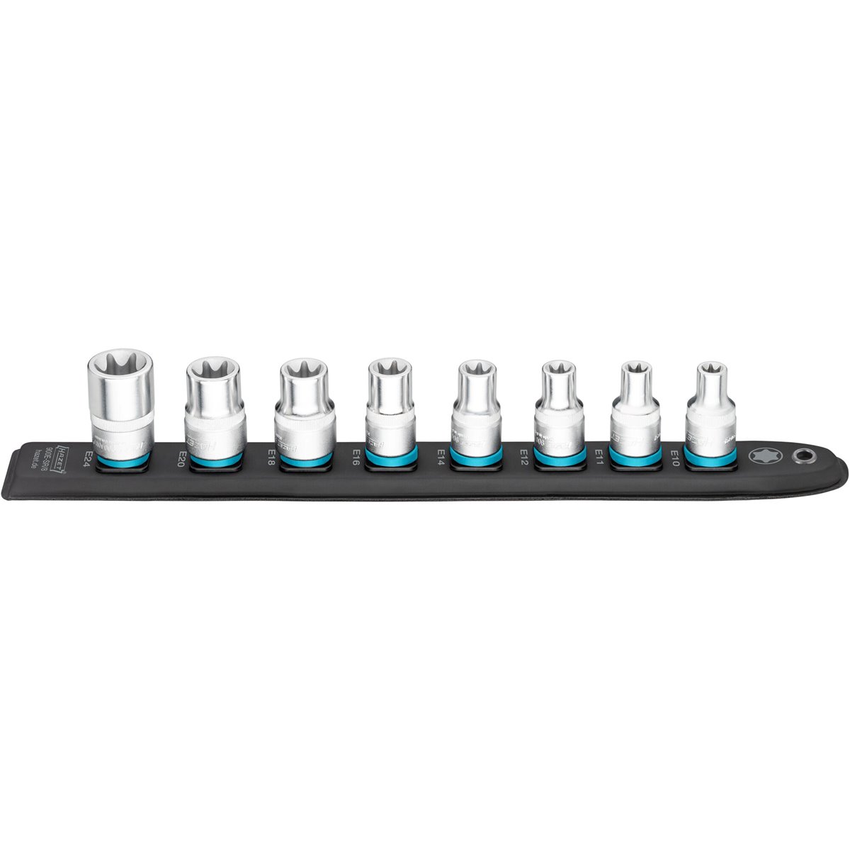 Hazet 900E-SR/8 Langer Rail 1/2" E-TX 8-fach 