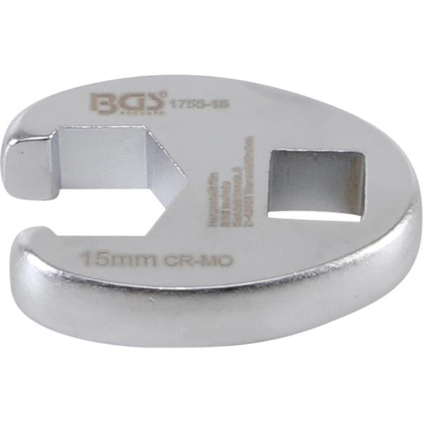 BGS 1756-15 Hahnenfußschlüssel 3/8" 15 mm 