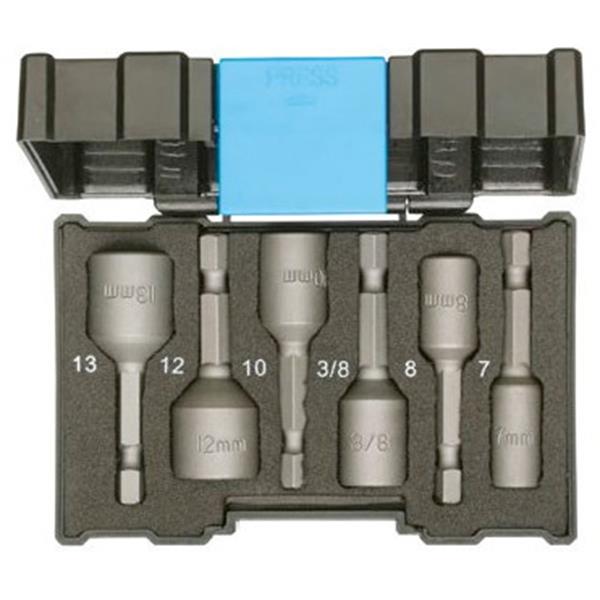 Gedore 666-006 Bit-Box Steckschlüssel Maschine nahme 6 tlg