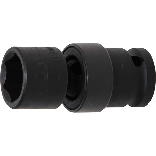 BGS 5200-19 Kraft-Kugelgelenk-Einsatz, Antrieb Inn envierkant 12,5 mm (1/2"), SW 19 mm