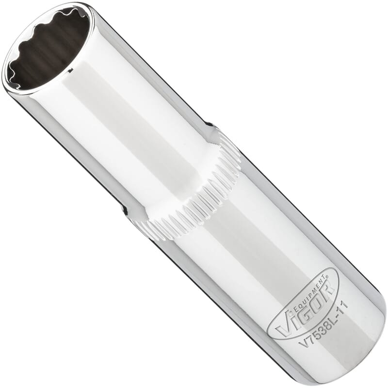 Vigor V7538L-11 3/8" Steckschlüsseleinsatz Lang Sw 11