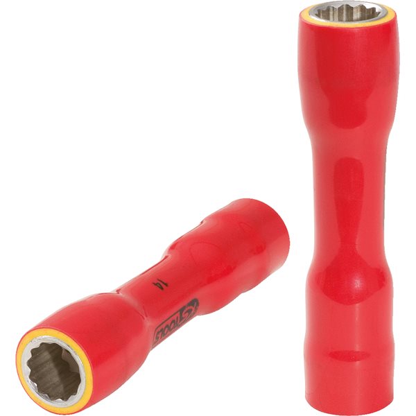 KS-Tools 117.3859 3/8" Isolierte Stecknuss XL,19 