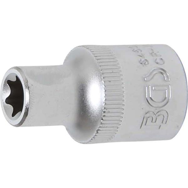 BGS 6460 Steckschlüssel-Einsatz E-Profil, Antrieb Innenvierkant 12,5 mm (1/2"), SW E10
