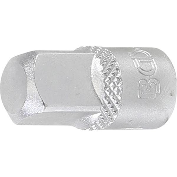 BGS 271 Steckschlüssel-Adapter, Innenvierkant 6,3 mm (1/4") - Außenvierkant 10 mm (3/8")